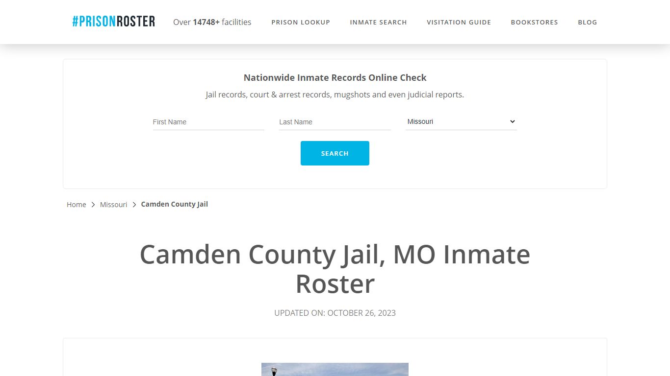 Camden County Jail, MO Inmate Roster - Prisonroster