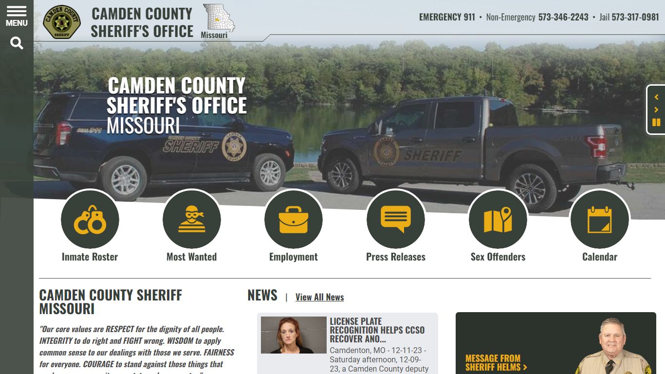 Camden County Missouri Sheriff's Office